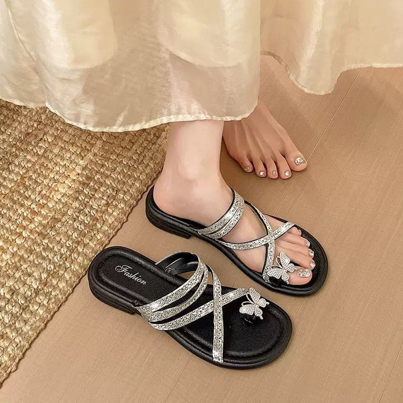 Butterfly Toe Ring Slipper